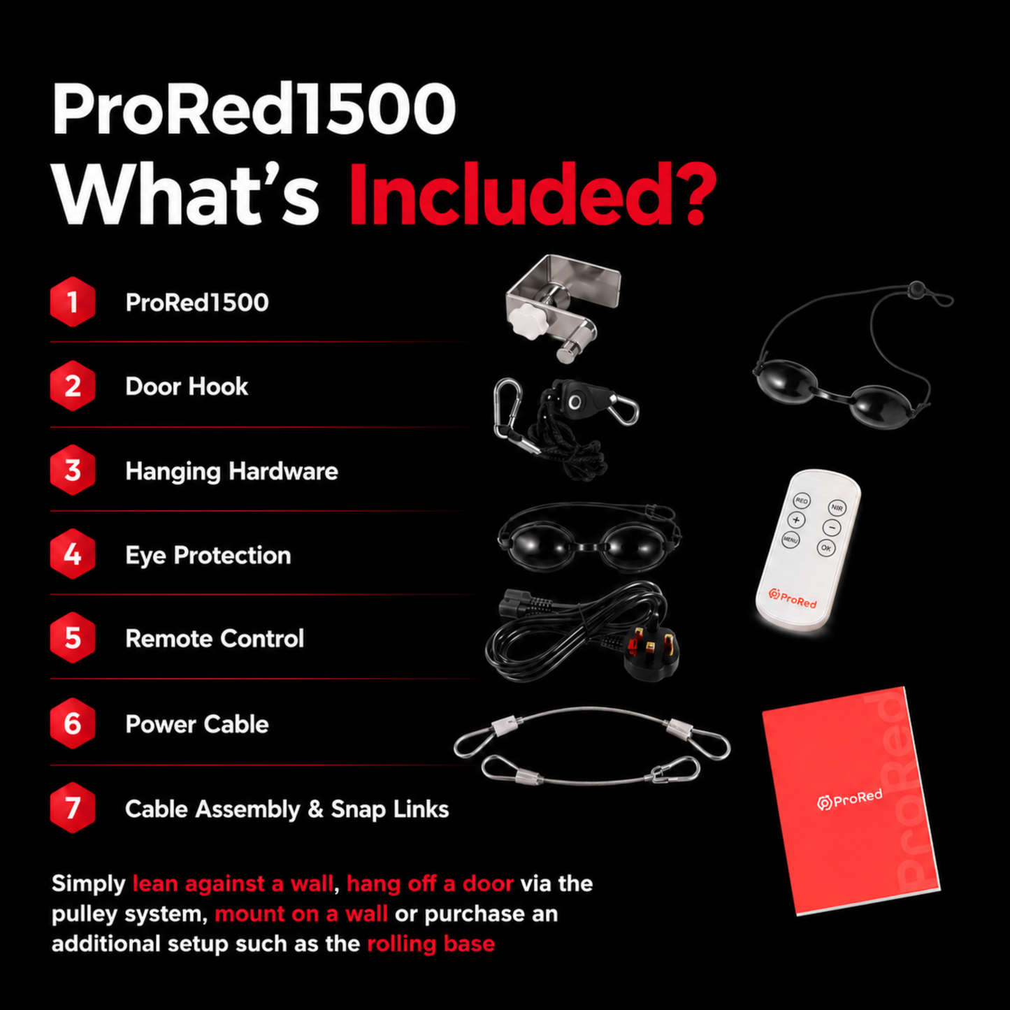 ProRed1500 - Red Light Body Panel