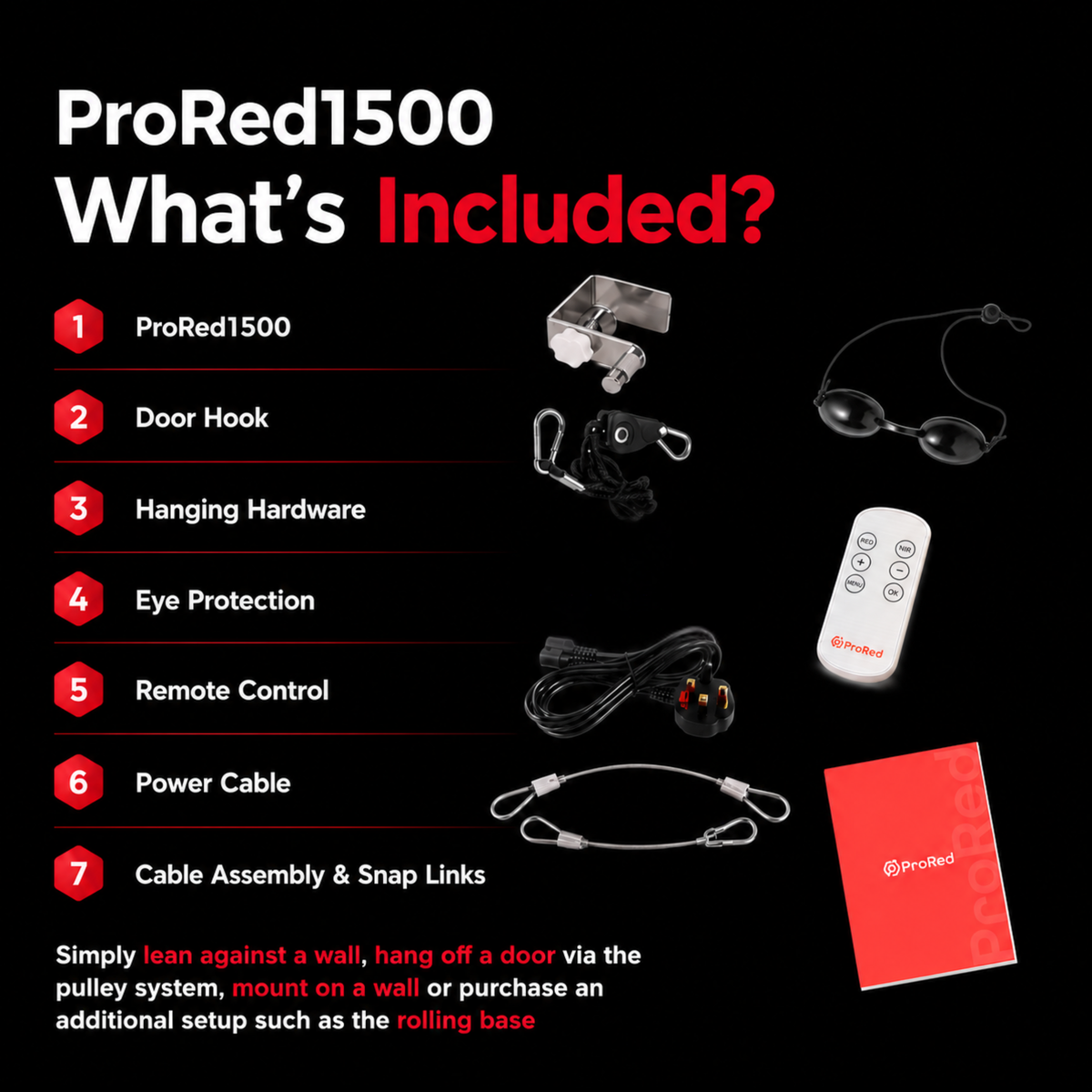 ProRed1500 - Red Light Body Panel